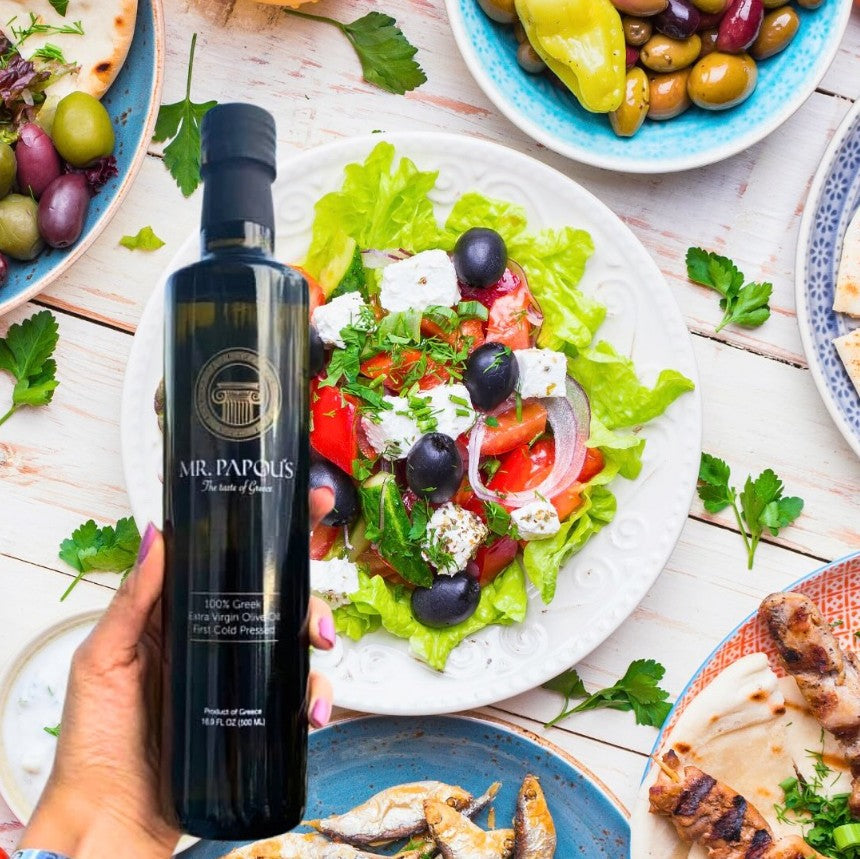 Mr. Papou's Authentic Extra Virgin Olive Oil | Greek EVOO