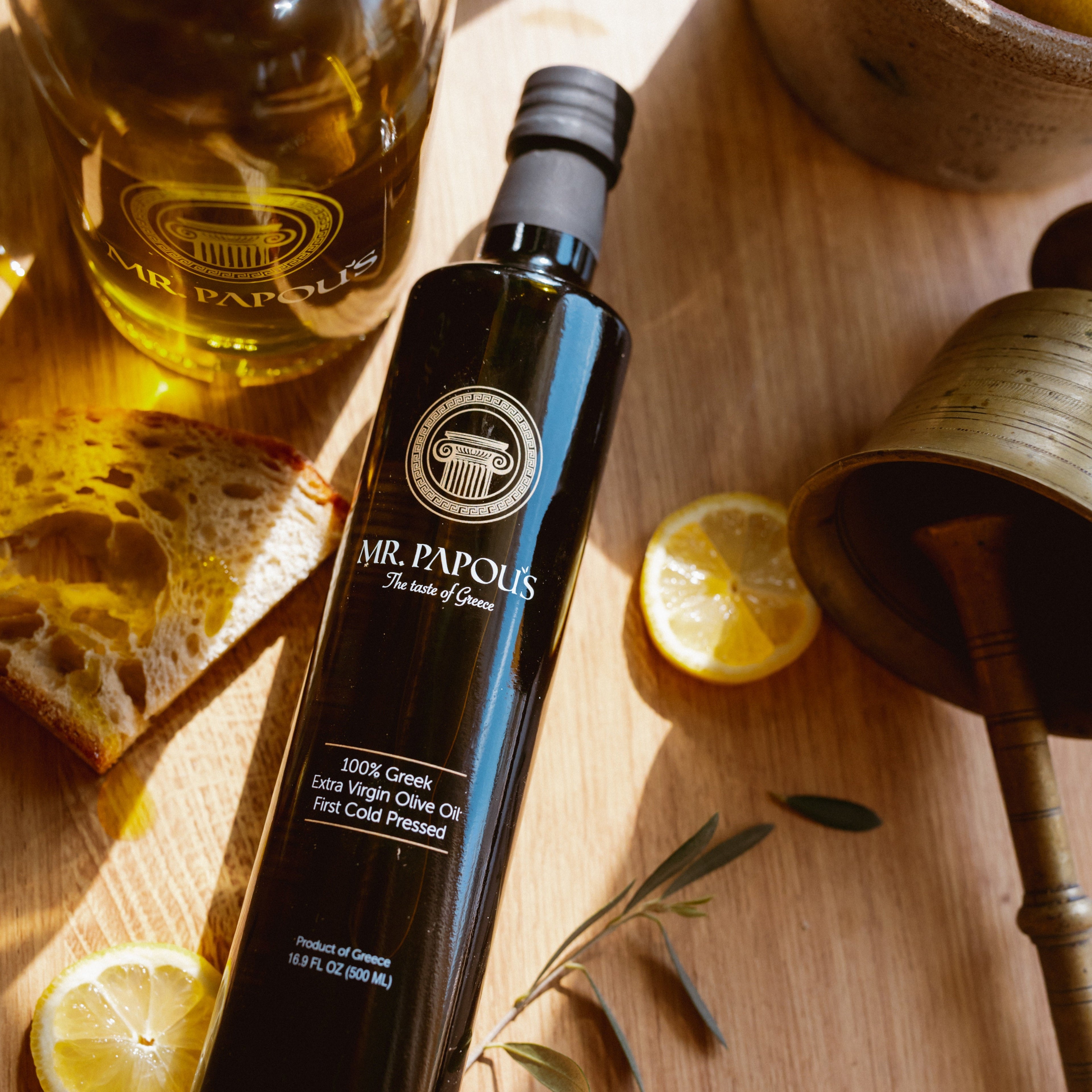 Mr. Papou's Authentic Extra Virgin Olive Oil | Greek EVOO