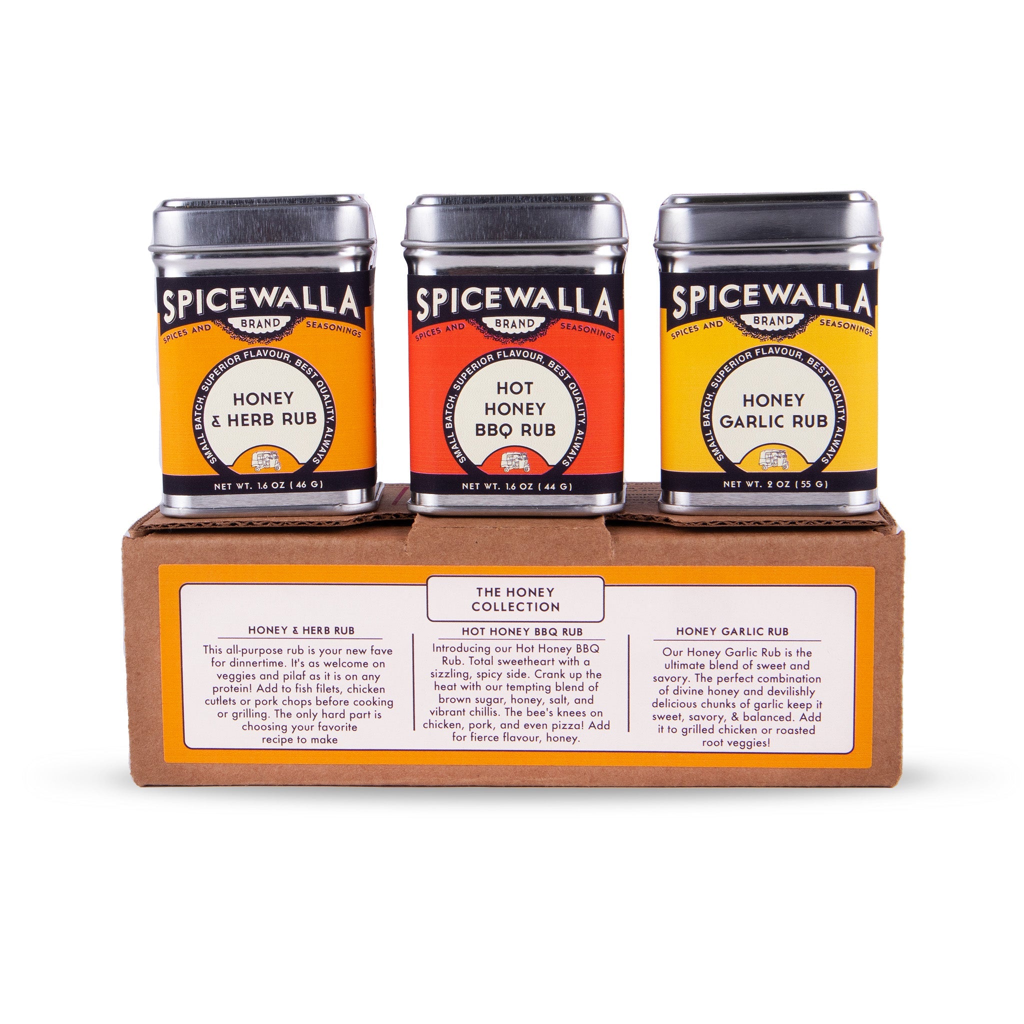 3 Pack Honey Collection | Raw Natural Honey Variety Set