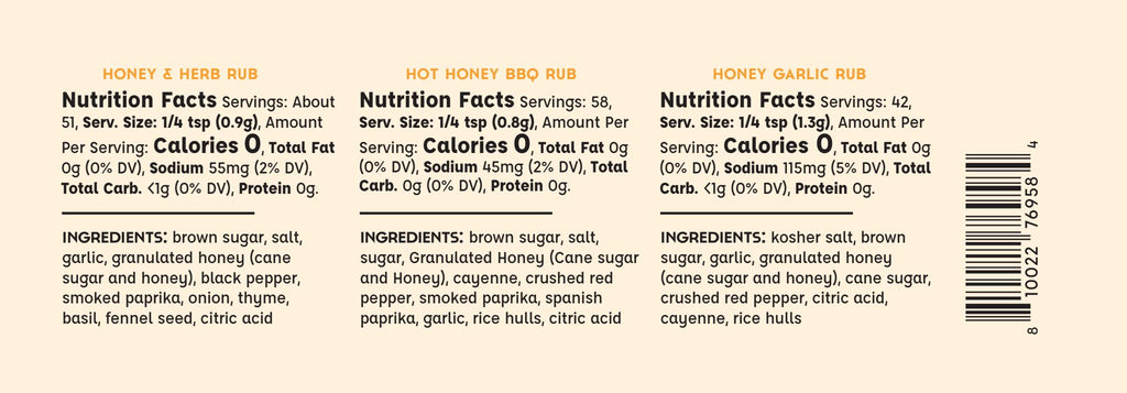 3 Pack Honey Collection | Raw Natural Honey Variety Set