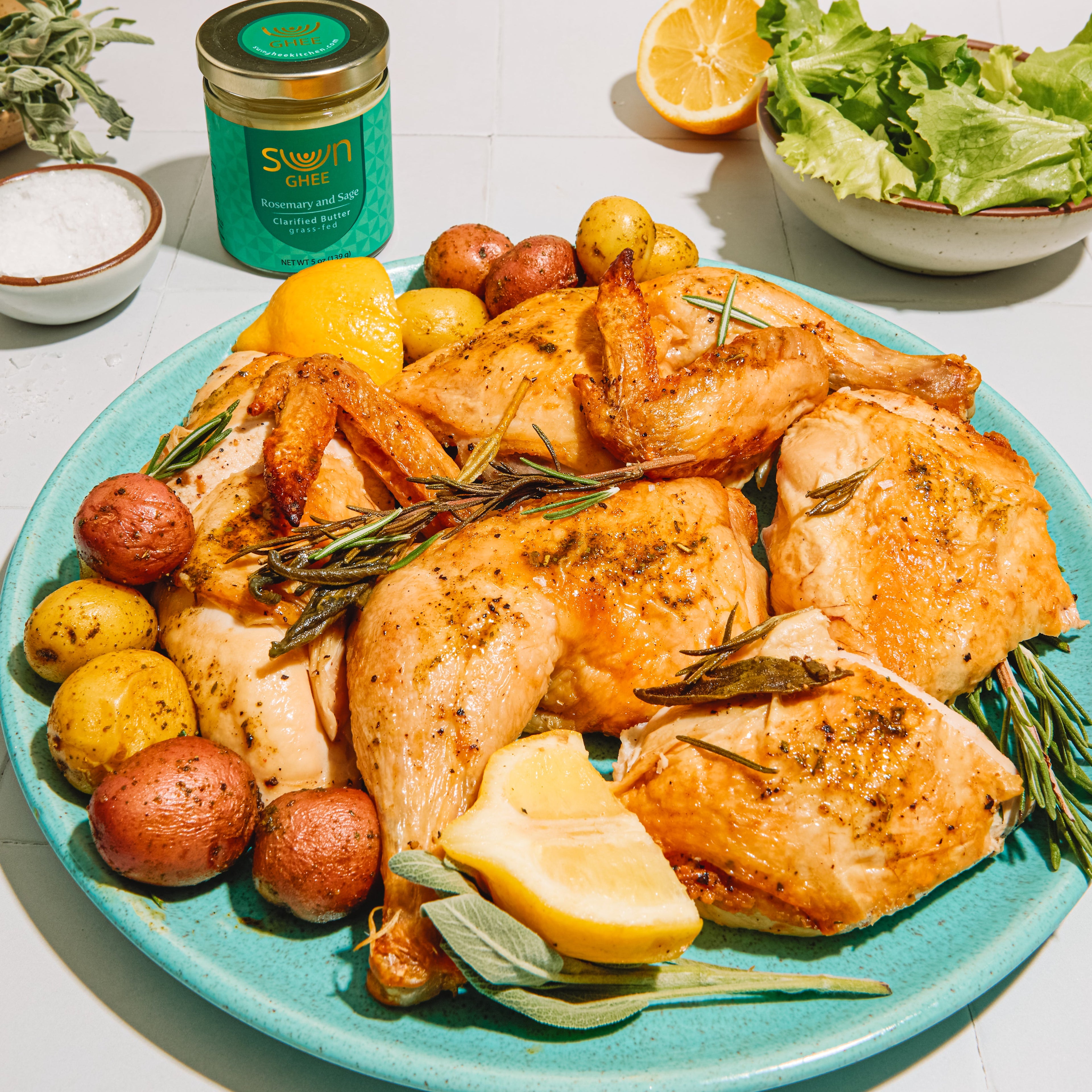 Rosemary & Sage | Aromatic Herb Blend for Roasting & Seasoning